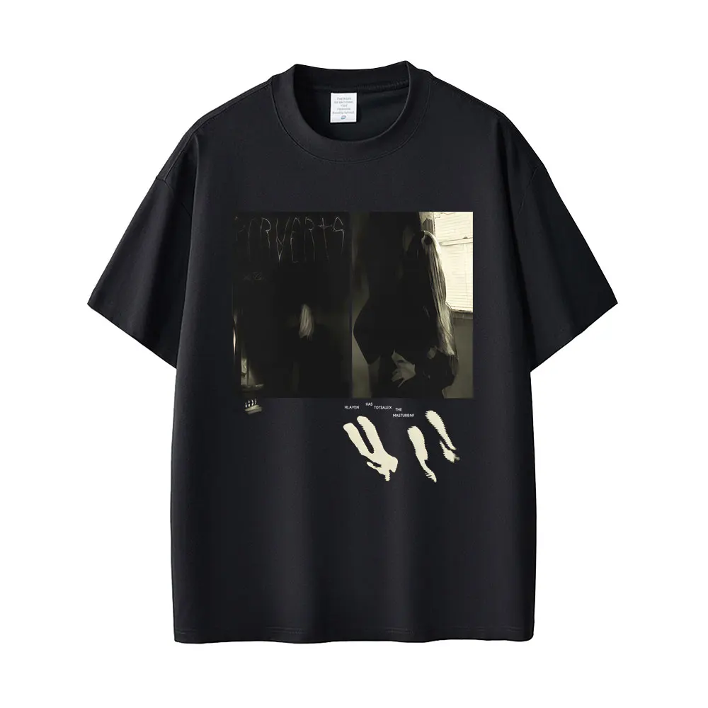 Hot Sale Ethel Cain Perverts Album Graphic T-shirt Men Women Fashion Gothic Harajuku T Shirts Men's Vintage Oversized Streetwear