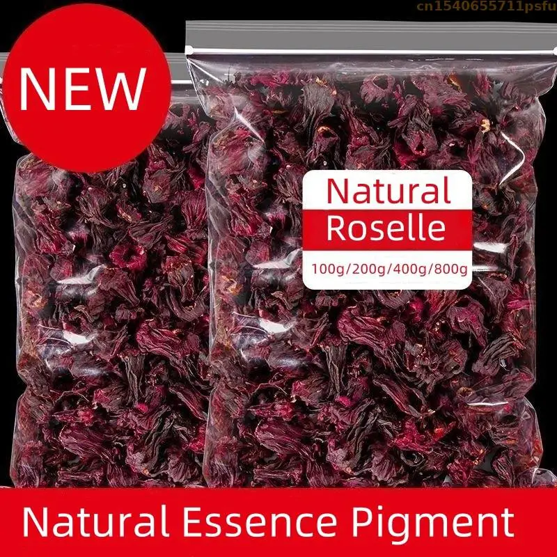 High Quality Natural Roselle Dried Flower For Soap Candle Roselle Flavor Pigment Women's Perfume Tea Essence Making Materials