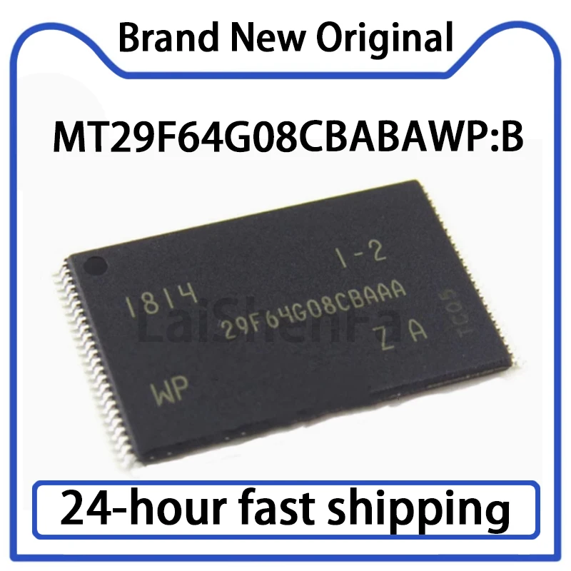 1PCS MT29F64G08CBABAWP: B TSOP48 64Gb Flash Memory Chip Original in Stock