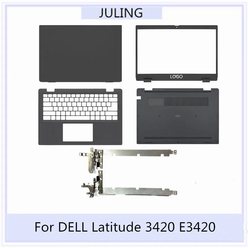 

For DELL Latitude 3420 E3420 Laptop Top Case LCD Back Cover/Front Bezel/Keyboard Bezel Palmrest/Bottom Case/Hinges 02K5F8