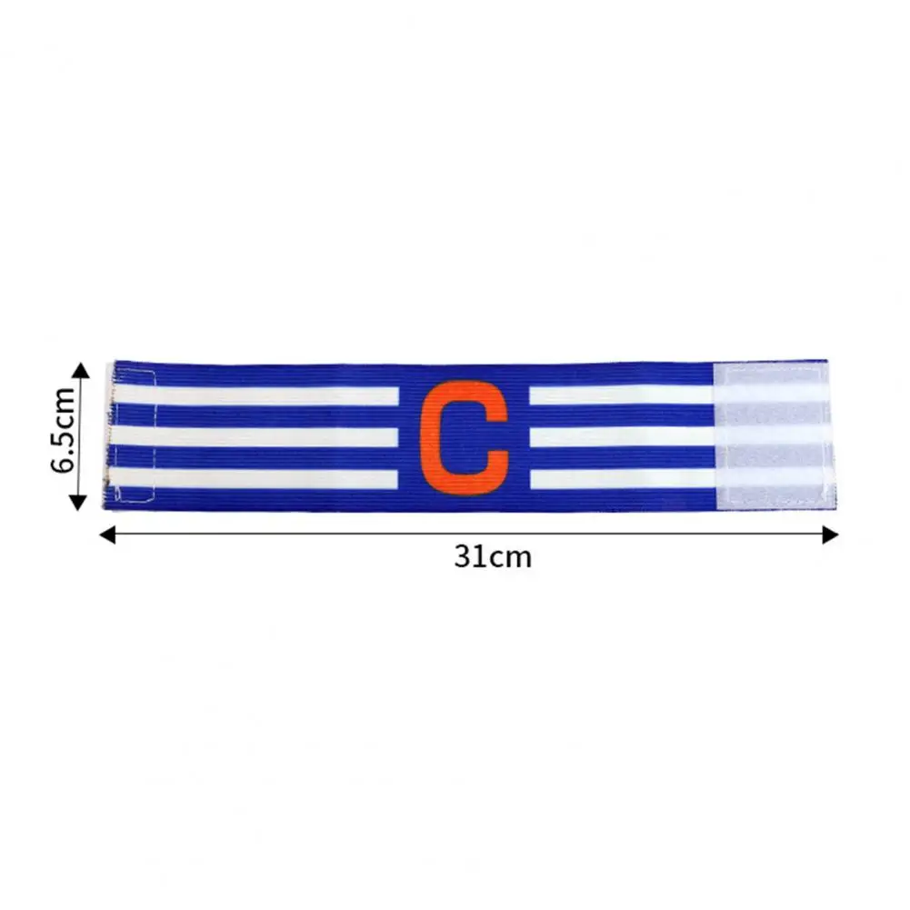 Elastic Soccer Captain Armband Adjustable Nylon Elastic Band Football Basketball Rugby Team Arm Strap Sports Captain Armband