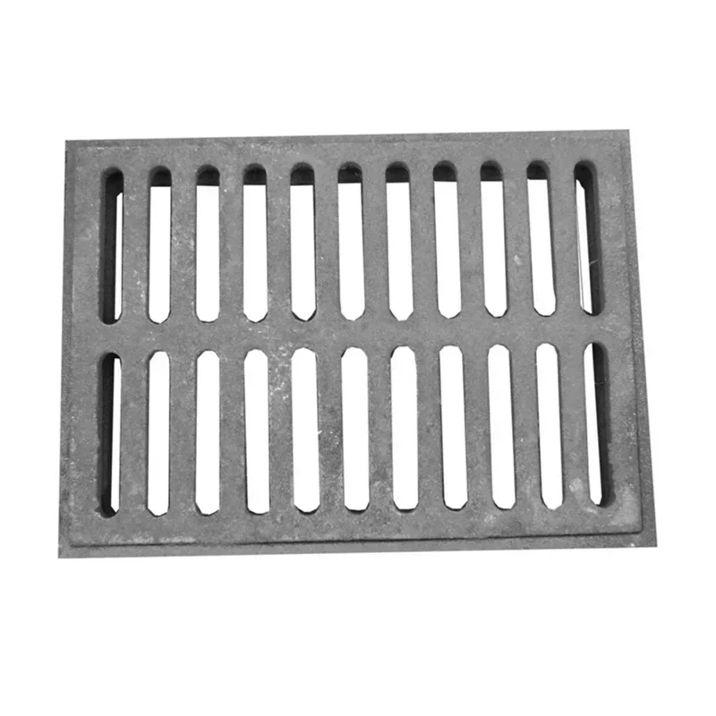 

Ductile iron rain grate cast iron cover plate for road drainage Single grate cover heavy drain cover plate