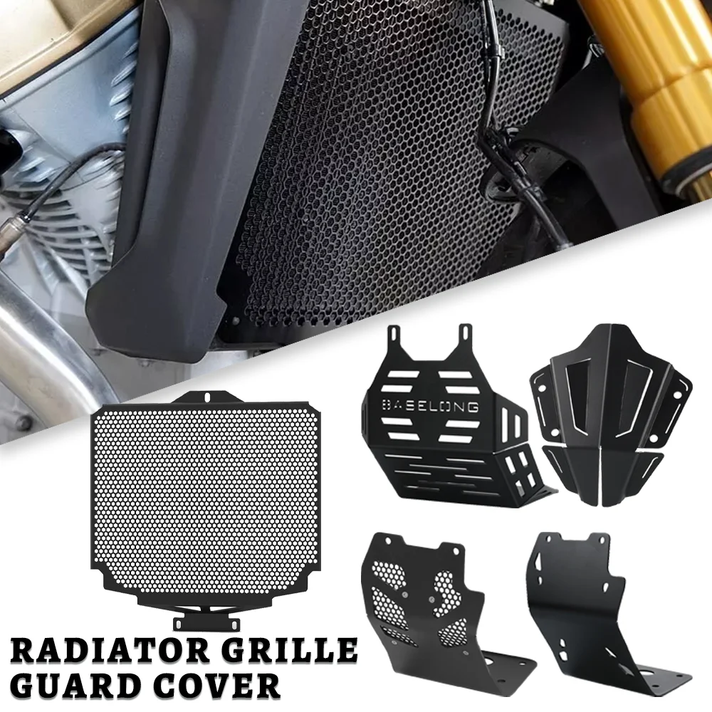 Motorcycle Accessories For MOTO Guzzi V100 V 100 Mandello S 2022 2023 2024 2025 Aluminium Radiator Grille Guard Cover Protector