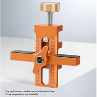 Cabinet Door Mounting Jig Tool Set Installation Positioner Adjustable Aluminium Alloy Woodworking Position Leveler
