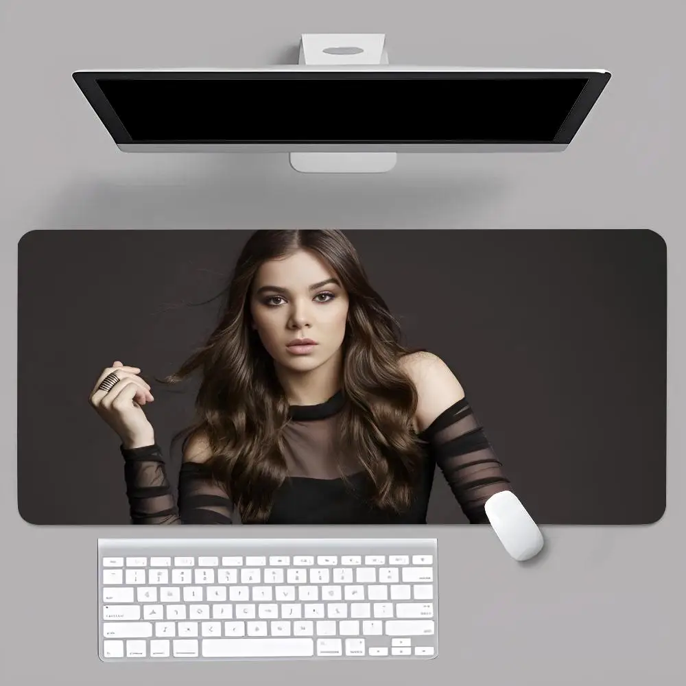 Actors For H-Hailee S-Steinfeld MINISO Mouse Pad Anime Game Mouse Pad Computer Desk Pad Office Carpet Laptop Mouse Pad
