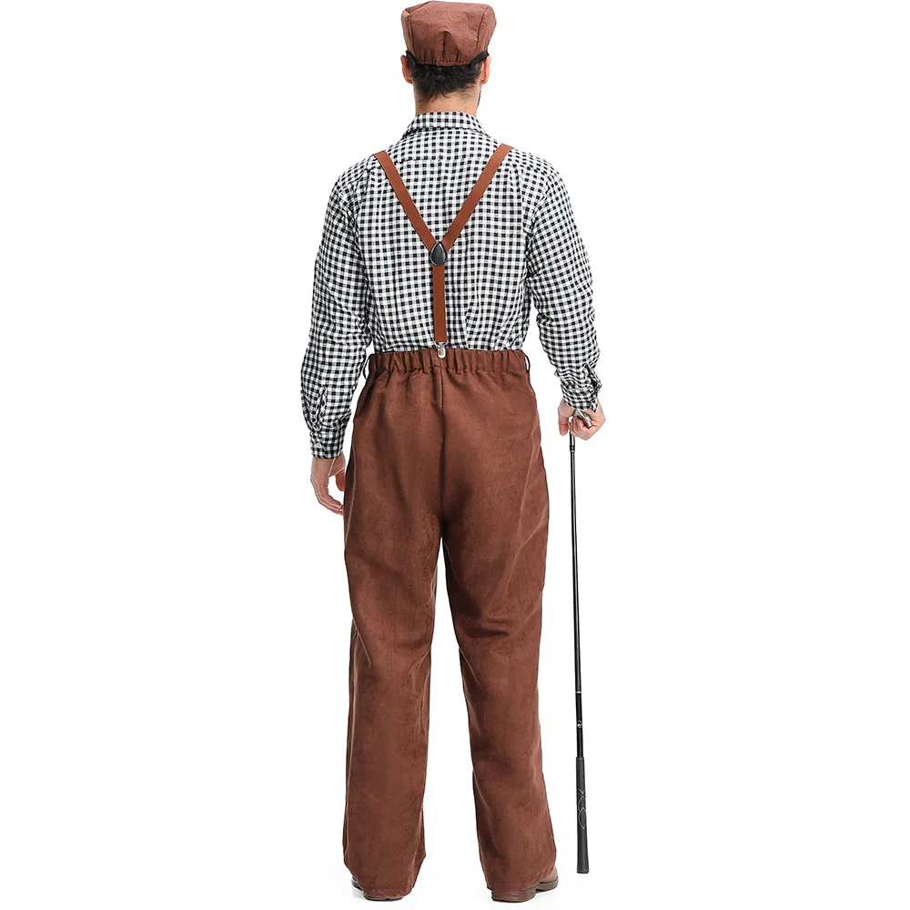 Centenaire homme salopette scène Performance Costume adulte loween ly homme Floral f-ell ly homme vêtements