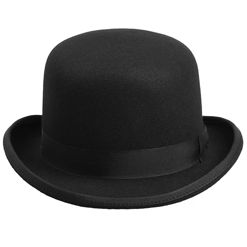 Imagen 2 del producto Sombrero de fieltro para hombre y mujer, sombreros de fiesta clásicos, sombreros Fedora Derby ligeros, accesorios de disfraz