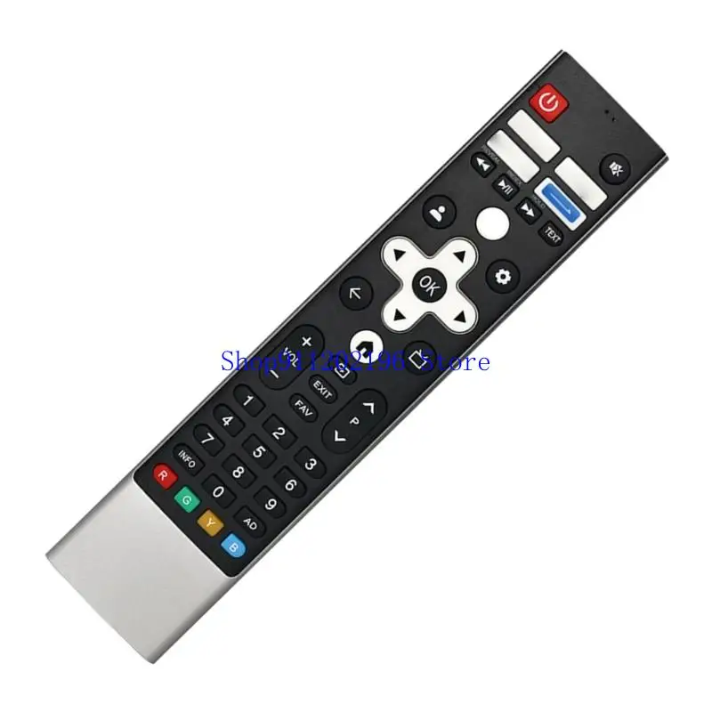 P82A Ergonomic Grip Design Remote ABS Texture Ensuring Comfortable Hold and Slip Resistance Suitable for Long Durations Use
