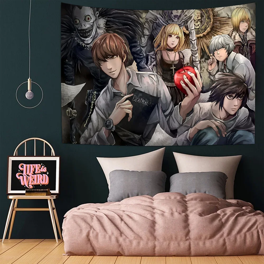 Anime Death Note Ryuk DIY Wall Tapestry for Living Room Home Dorm Decor Wall Art Decor