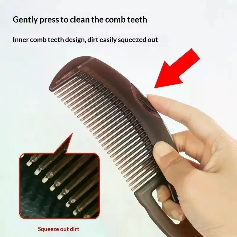 /Kuz/Dandruff Comb Hollow Tooth Massage Combs For Scalp Detox  Dandruff Removal