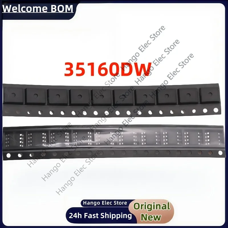 

1-5pcs/Lot VVDI35160DW M35160DW IC Chip Reject Red Dot No Need Simulator Replace 35160WT 35160 Adapter for VVDI Key Programmer