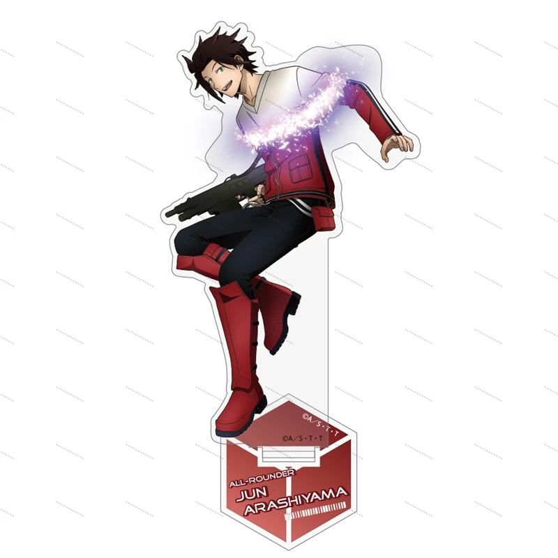 Science fiction anime World Trigger Transformation version 15cm Acrylic standing sign Desktop ornament Friends Christmas gifts