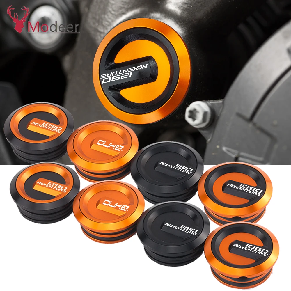 1Pair Motorcycle 1290 Super Adventure /R/S / 1290 DUKE R Frame Hole Plugs Cover Decoration Cap For 1050 1090 1190 1290 Adventure