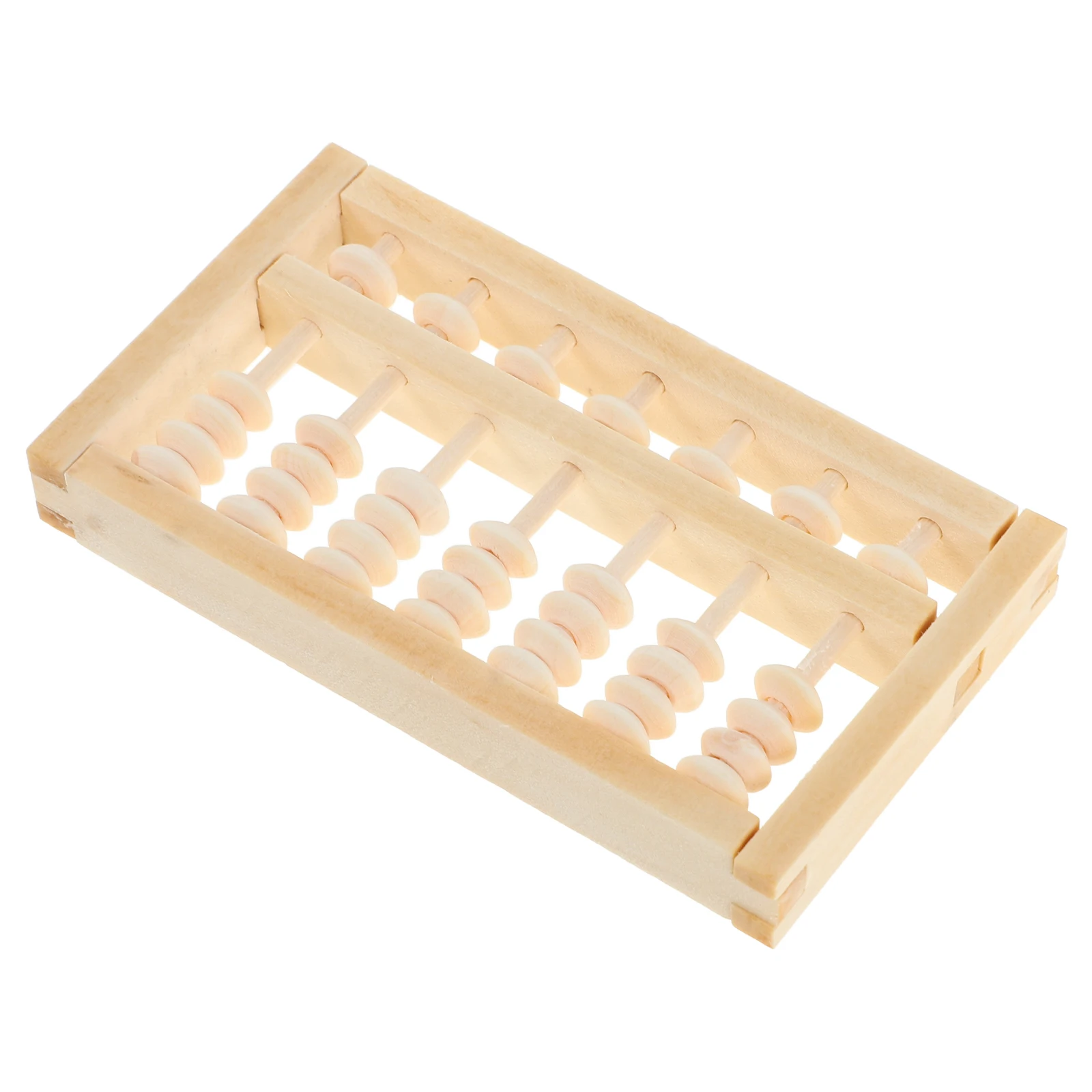

Wooden Abacus Baby Birthday Photo Props Mini Retro Vintage Arithmetic Counting Tool Math Toys Beads Japanese Abacus