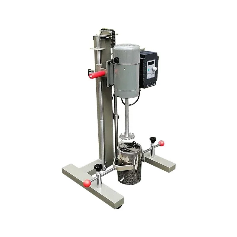 High Speed Disperser Laboratory Mixer Lifting Stirring Disperser Frequency Control Homogenizer