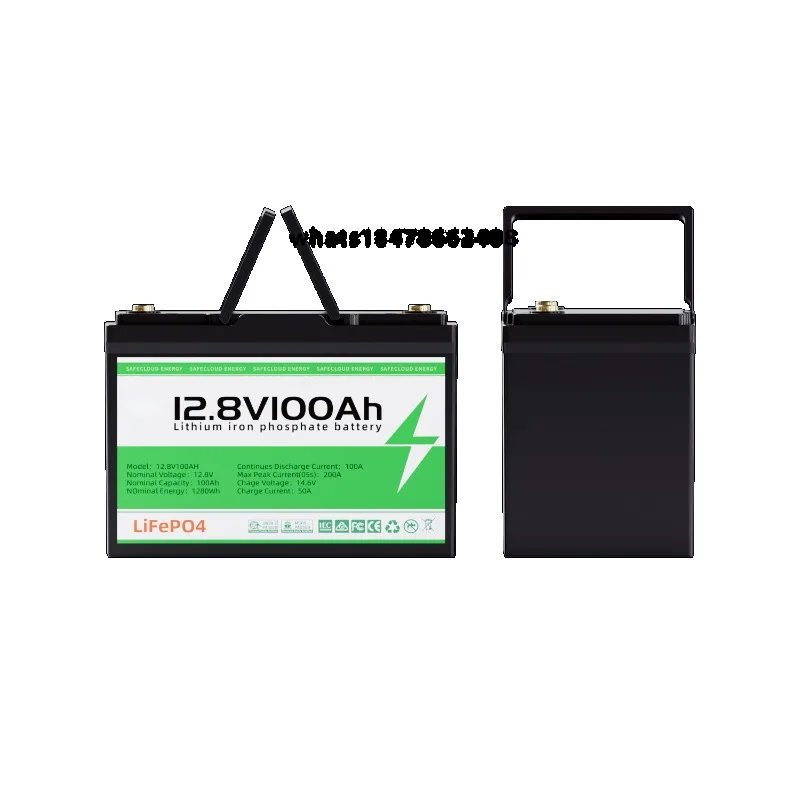 

CE/FCC/UN38.3/MSDS certification 12.8V 100Ah deep cycle solid state lithium car battery 3000 - cycle for car audio SUV van