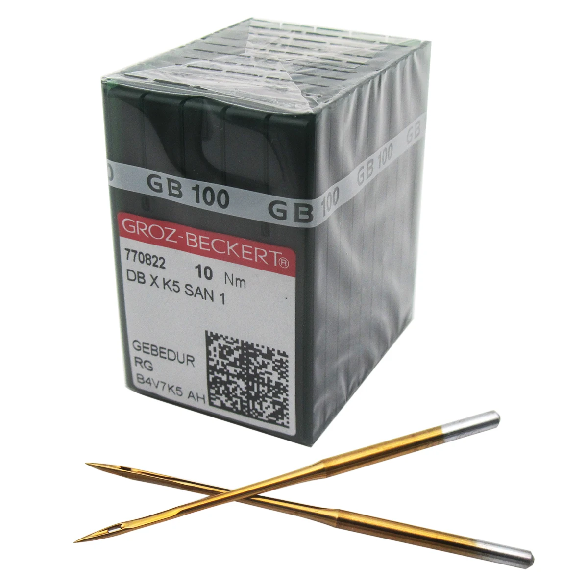 100PCS Groz Beckert DBXK5 GEBEDUR Titanium Coated 