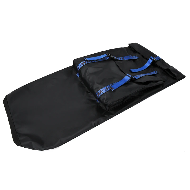 Waterproof Oxford Skateboard Bag, Double Shoulder, Big Double Rocker Backpack, Land Surfboard Bag, Longboard Bag120 x 40cm