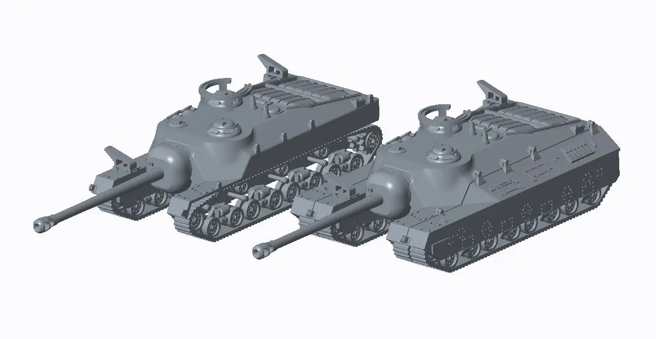 1/144 Scale T95/T28 super heavy tank MODEL KIT