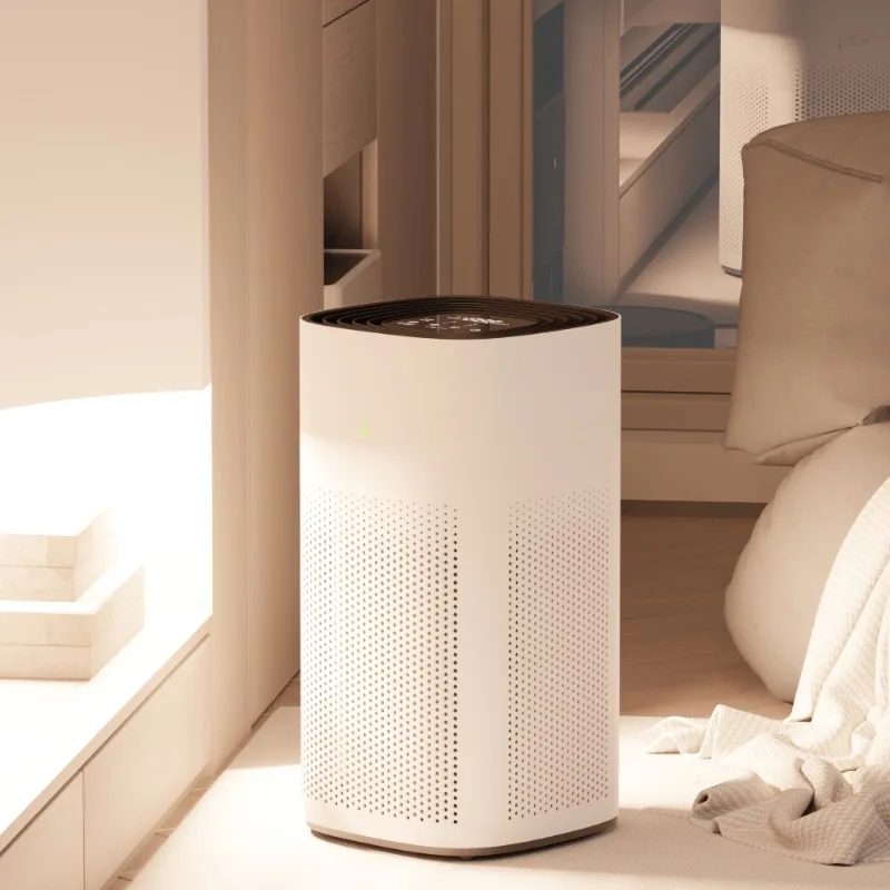 Miniature Ecological Cleaner Light Emitting Diode Display Small Circulation Fan Filtered Smoker Room Air Purifier