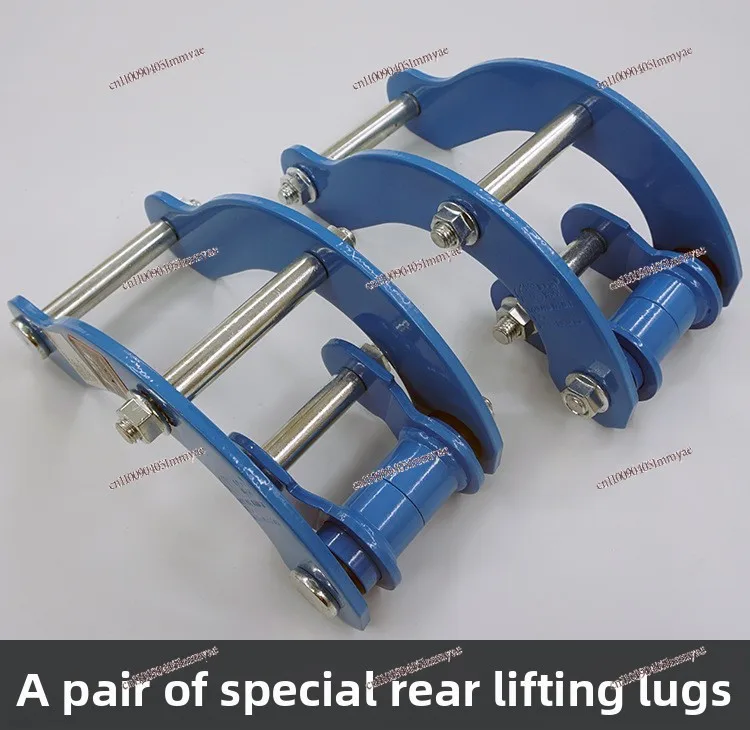 Raised 2 inch lug flange pad pickup chassis modified lift kit