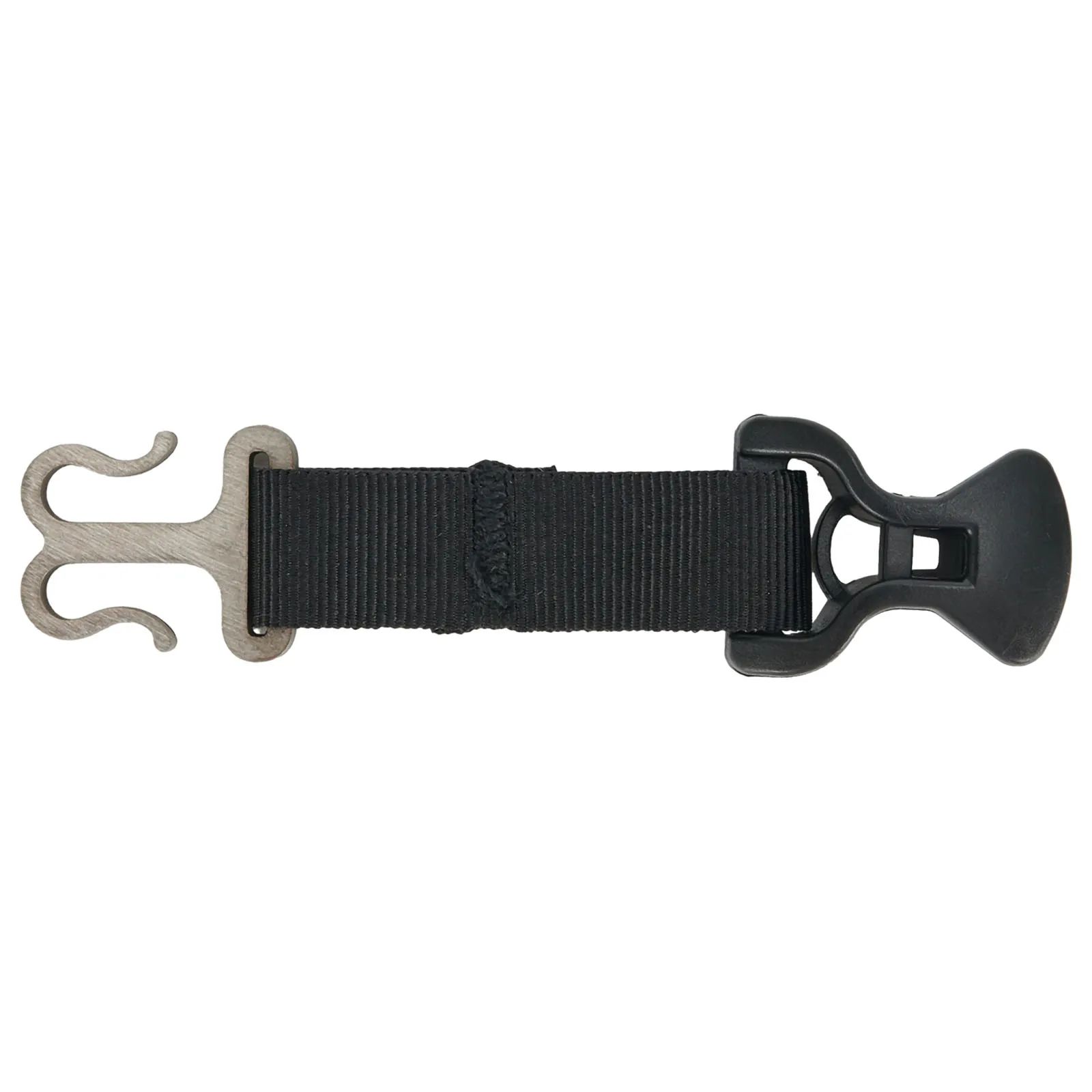 Tent Rope Holder Practical To Use About 85x20mm Black Connection Durable Nylon+Stainless Steel+ABS About 5.5g /pc