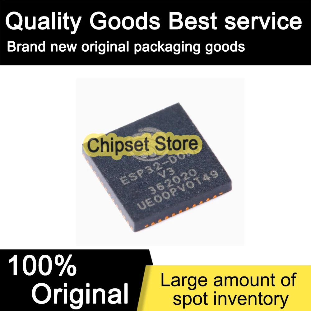 

5pcs/lot ESP32-D0WD-V3 ESP32-D0WD QFN IC 100% Brand new