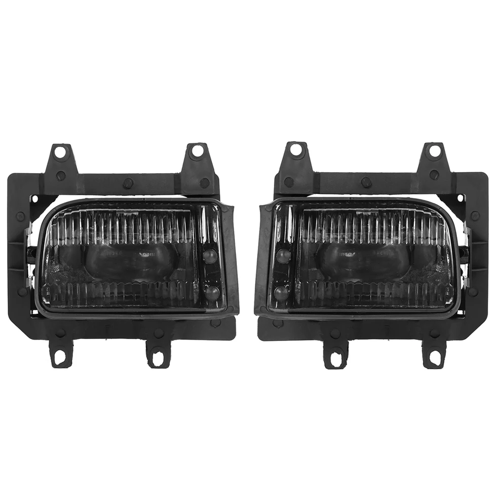 1 Pair Front Bumper Fog Lights Fog Lamps with Bulbs for E30 318i 325 1985-1993