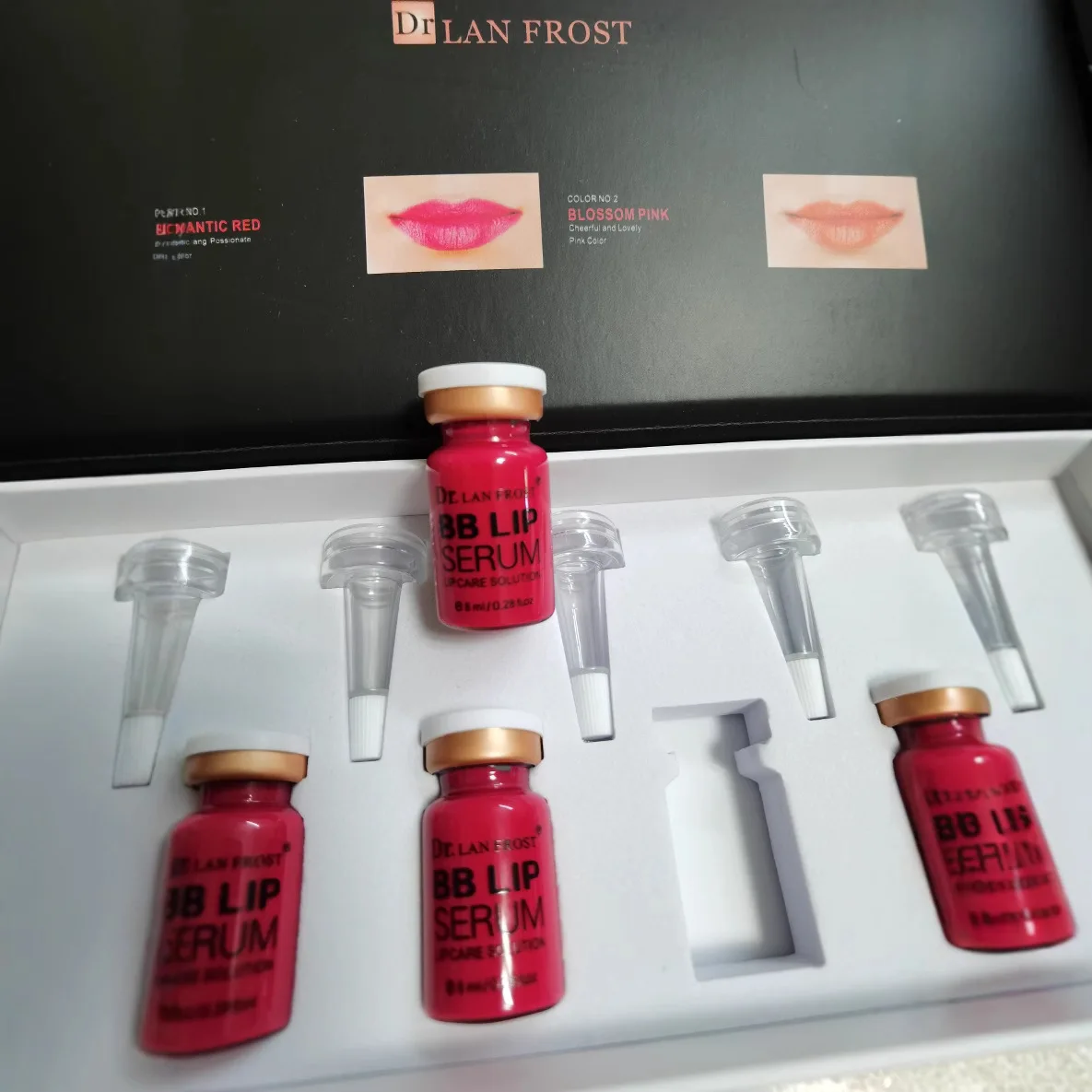 Set de Base de Maquillaje Líquida y Crema Labial con Suero en Ampolla - Kit de Labios Incluido, Maquillaje Versátil para Todos los Tonos de Piel