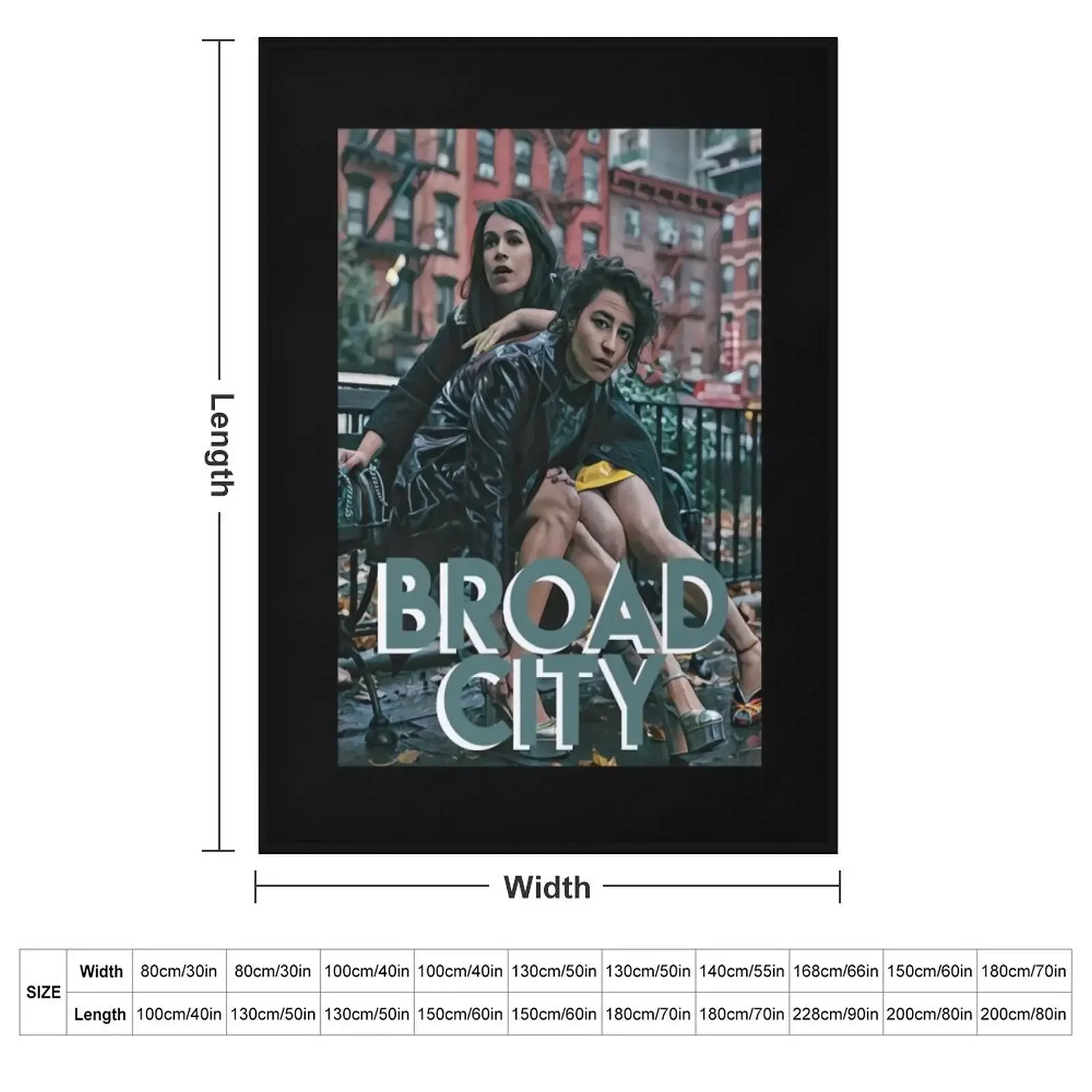 Cute Photograp Broad City Most Successful Woman Man Throw Blanket couch cozy soft plush fuzzy picnic outdoor blanket
