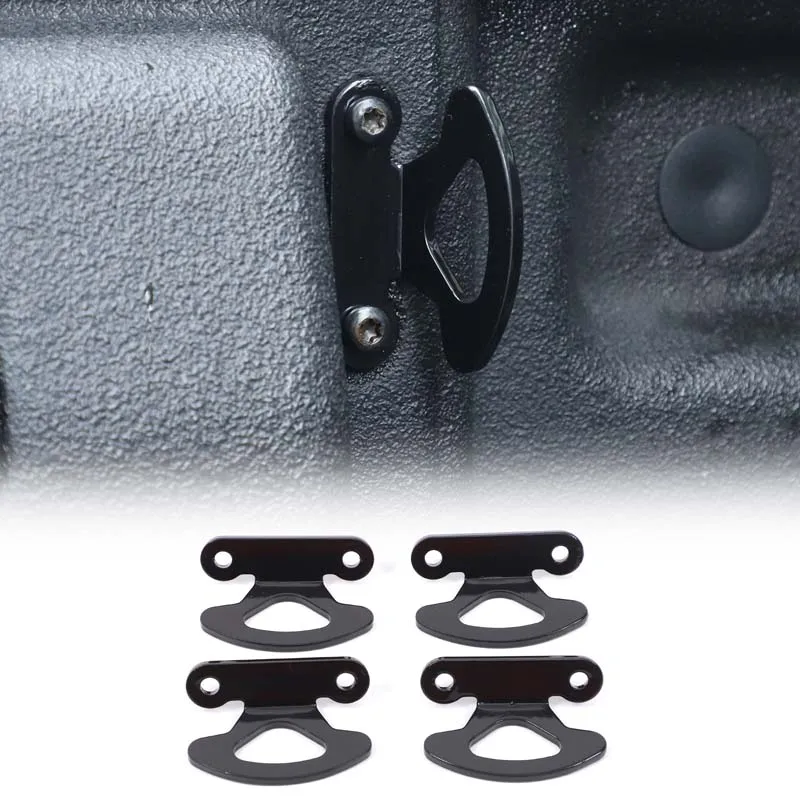 

For Ford Maverick 2022+ carbon steel Tie Down Anchor for Pickup Truck Bed Cargo Box Hook Rope Fixed Buckle Accessories 4 Pcs