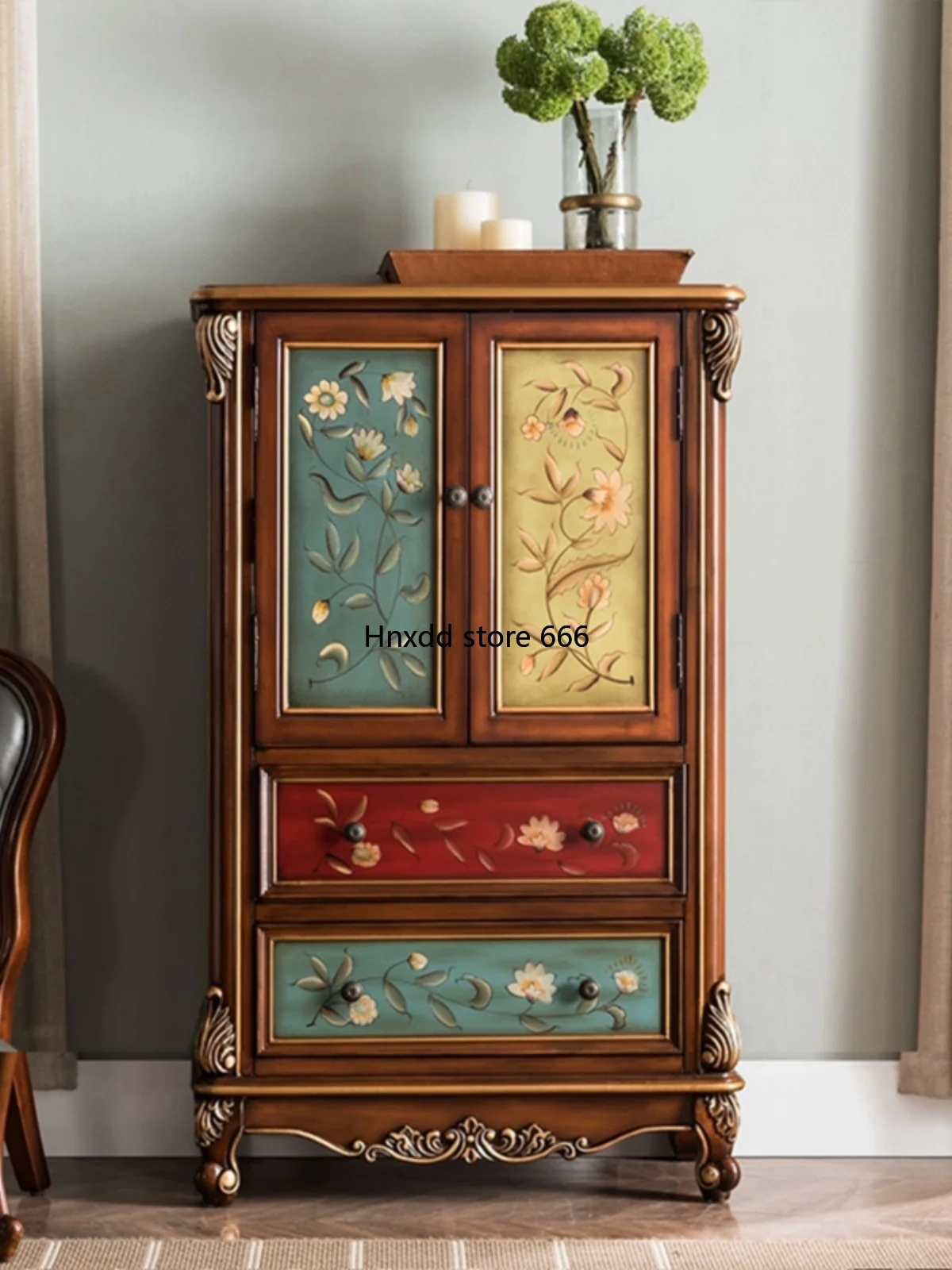 Mueble lateral de TV retro