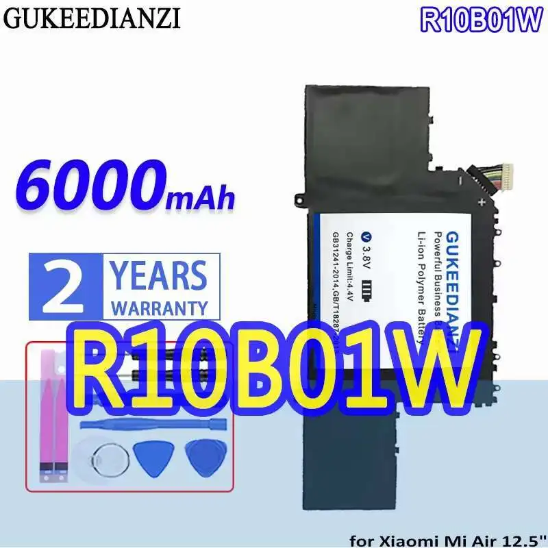 

High Capacity R10B01W Premium Replacement 6000Mah For Xiaomi MI Air 12.5" Series Tablet Laptop Battery