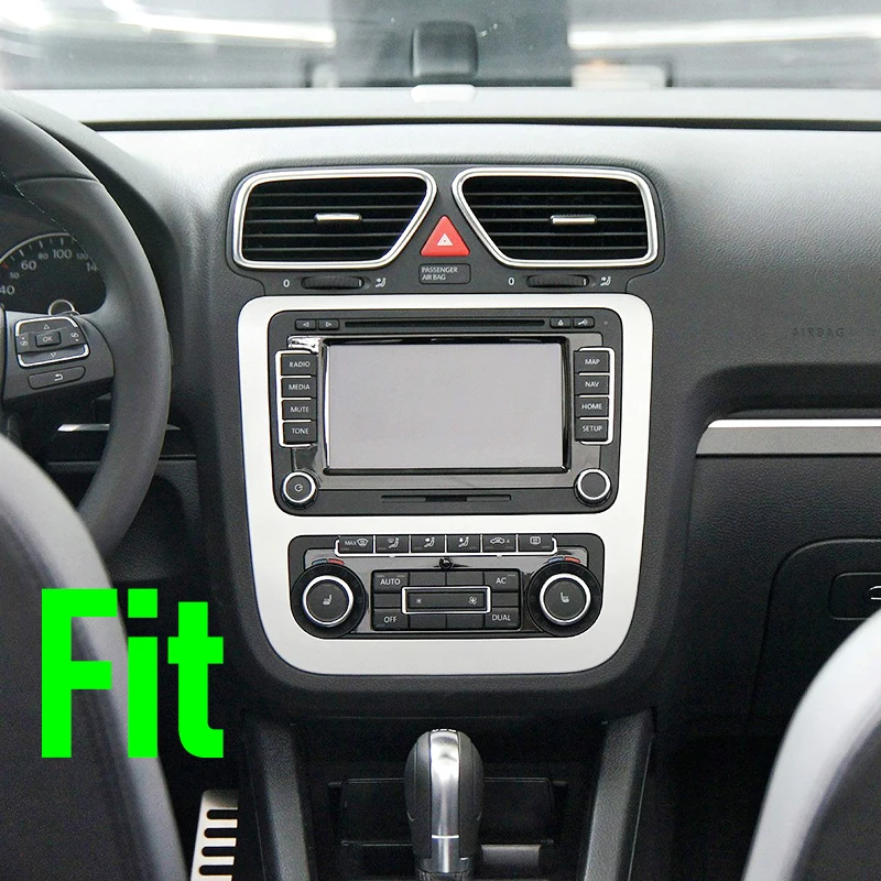 9'' 4+64GB For VW EOS 2007-2014 Car Radio Android 15 Auto Support Wireless Apple Carplay 4G+WIFI 2DIN FM BT Canbus GPS Navi