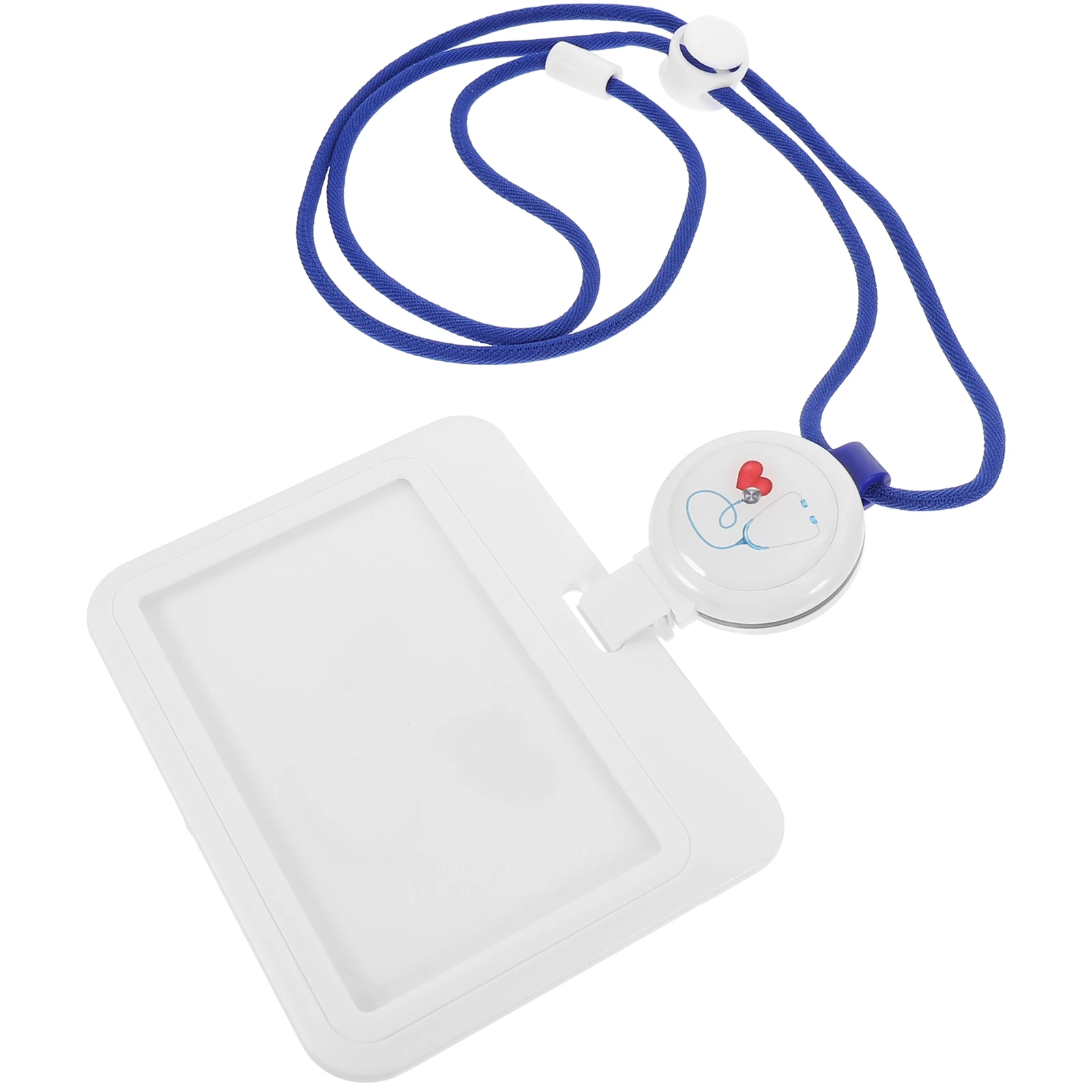 

Clear Name Badge Holder Sleeve Lanyard Protective Cover For Game Cards Photos Id Badges Anti-Scratch Transparent Card