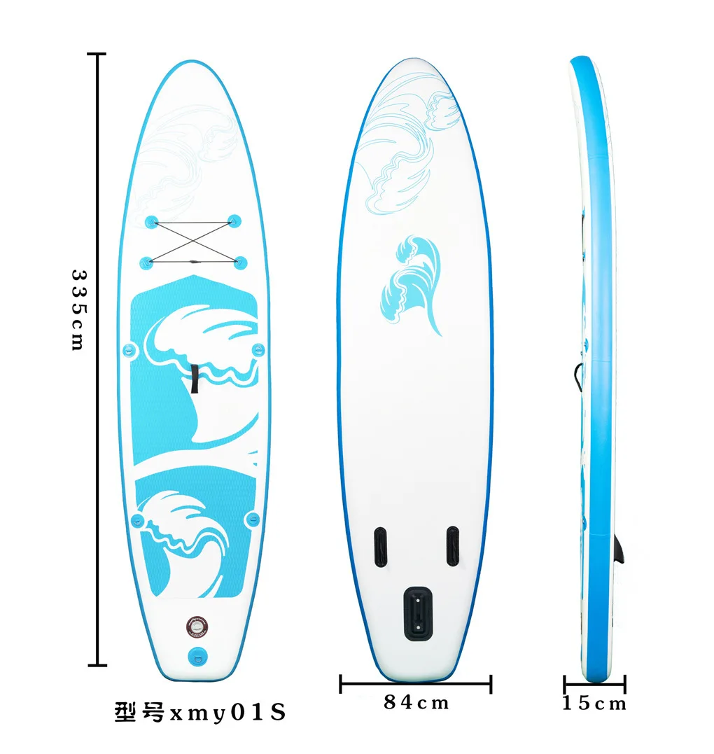 Electric Jet Inflatable SUP Paddle Board Central Fin Custom Color with Pump SUP