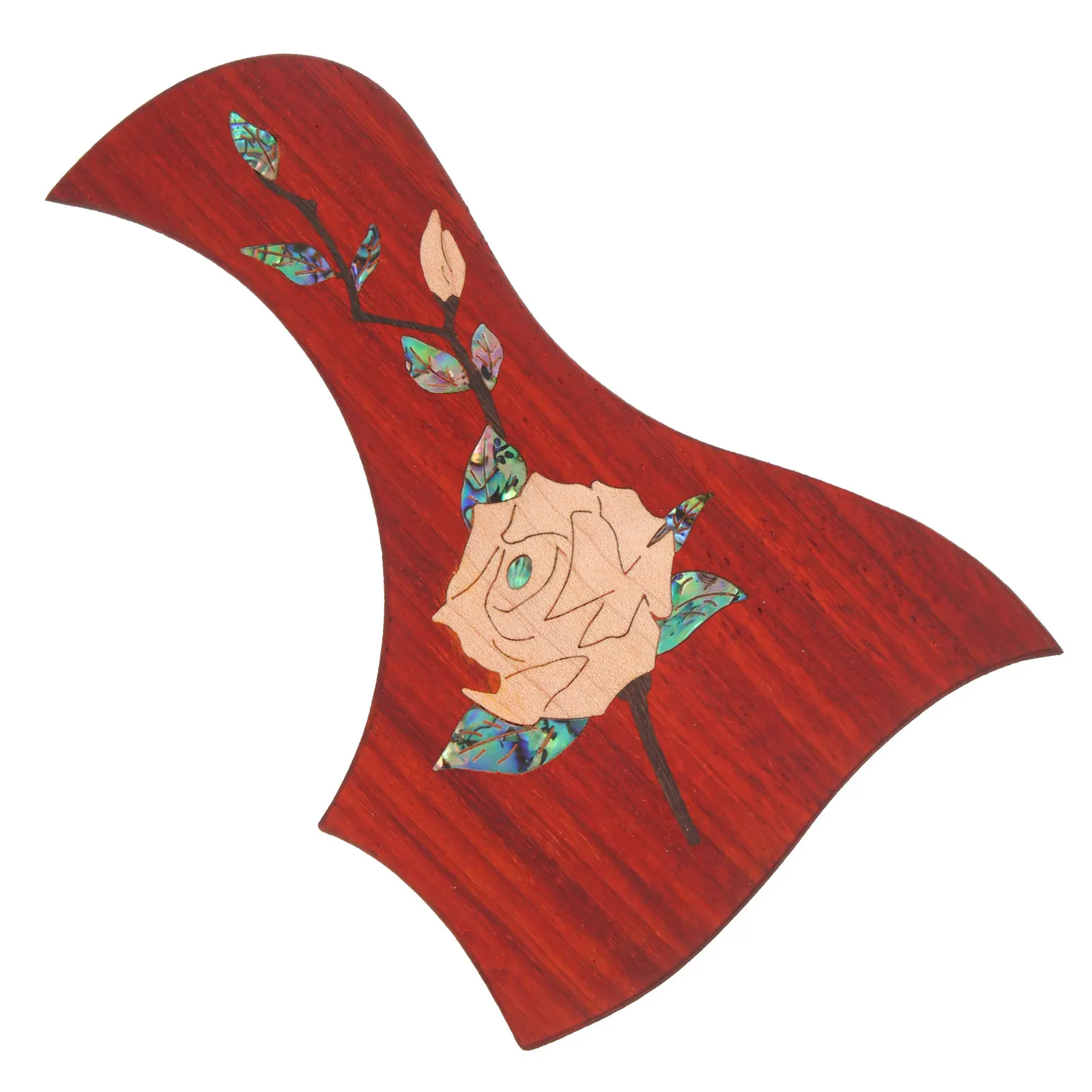 

Solid Wood Guitar Pickguard Decorative Practical Anti Scratching Plate Acoustic Folk Guitar Parts Impact Protection