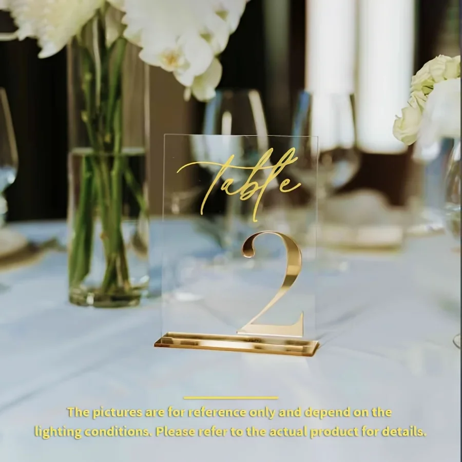 Gold Mirrored Weddi…