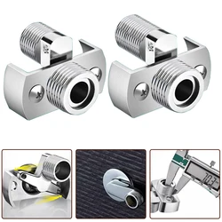 40Degree Adjustable Faucet Angled Curved Foot Eccentric Screw Corner Tap Adapter Universal- Angled Joint For Shower Valve