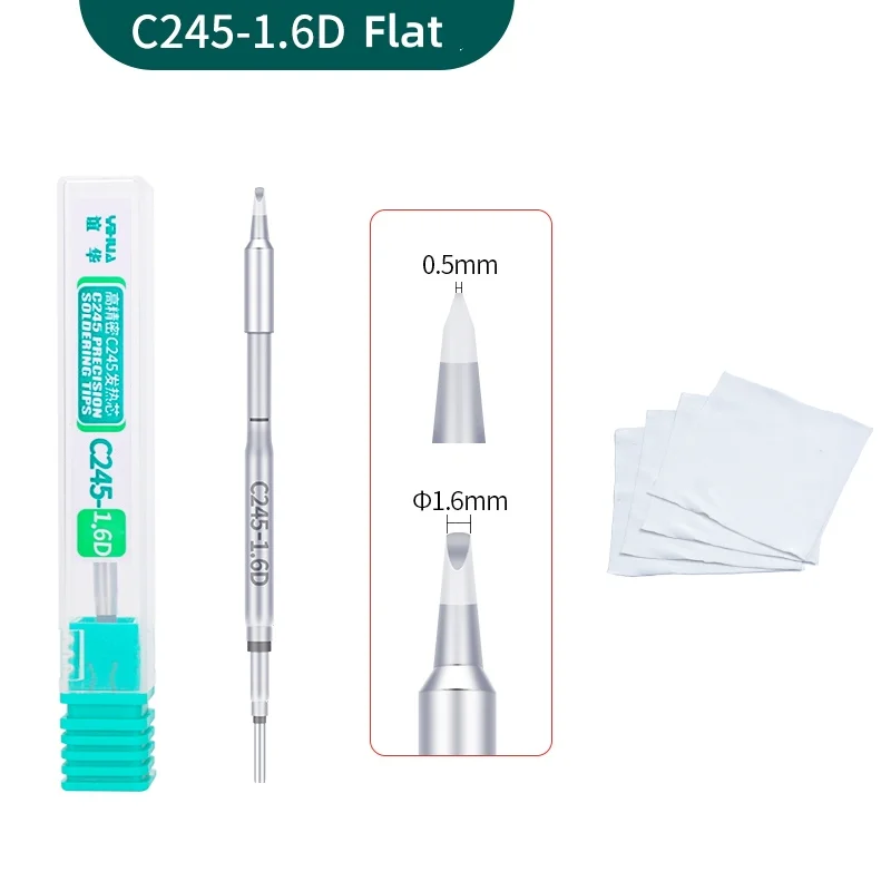 T245 D Series Soldering Iron Tips Replacement Various Models Of Electric Soldering Iron Tip For Mobile Phone Disassembly Welding