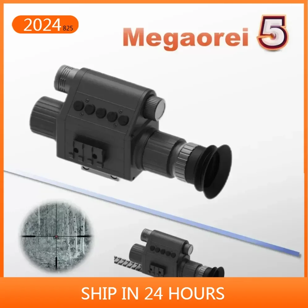 

NEW Monocular Infrared Telescope With Orbital Telephoto Lens Megaorei 5 Generation Hunting Night Sight Rifle ScopeNV