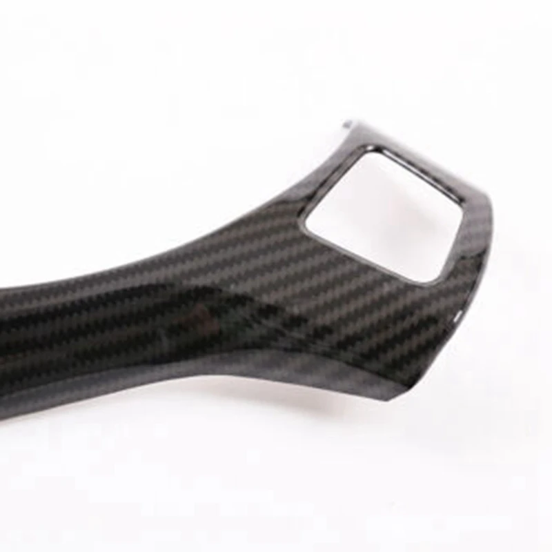 For BMW 3 Series E90 E92 E93 M3 With Hole Steering Wheel Sticker Real Carbon Fiber To Change The Decorative Frame Cover