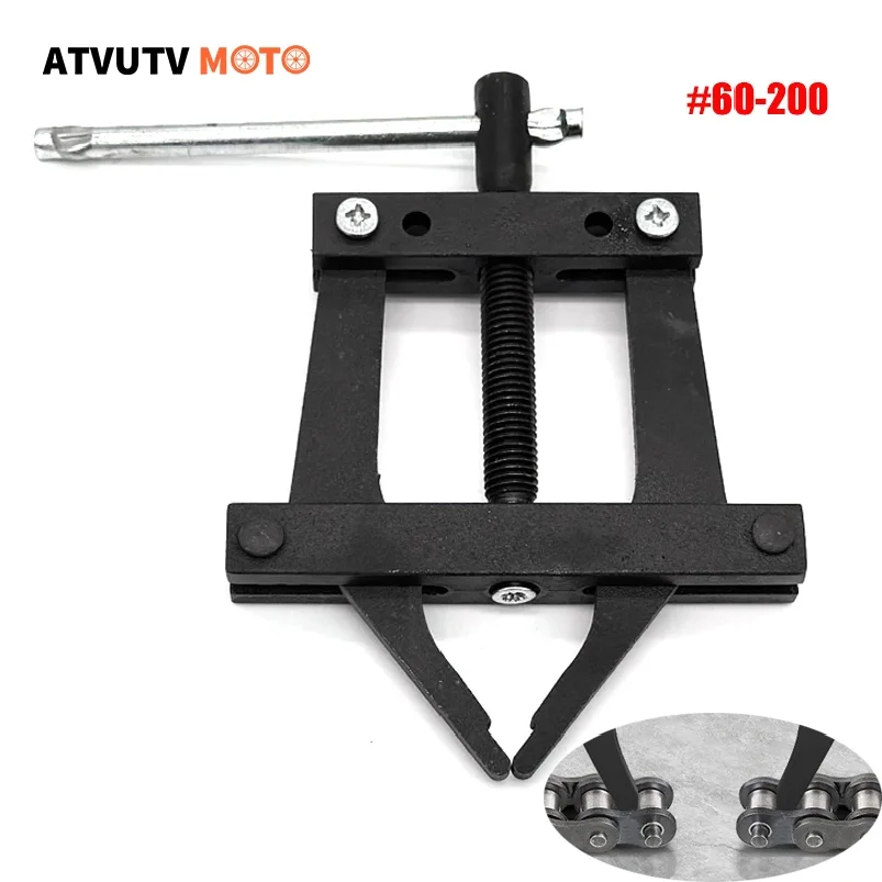 Motorcycle Bicycle Car Chain Connecting Tool Roller Chain Puller Holder Tools #60-200