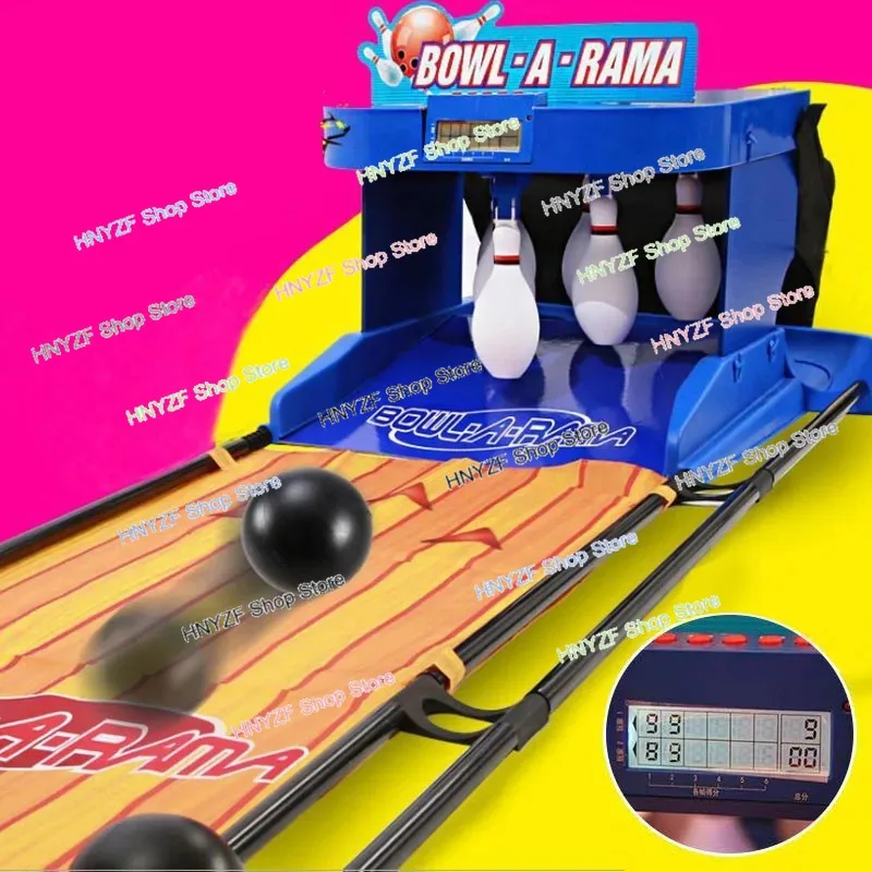 Mini Automatic Machine Indoor Sport Kids Bowling Toy Set