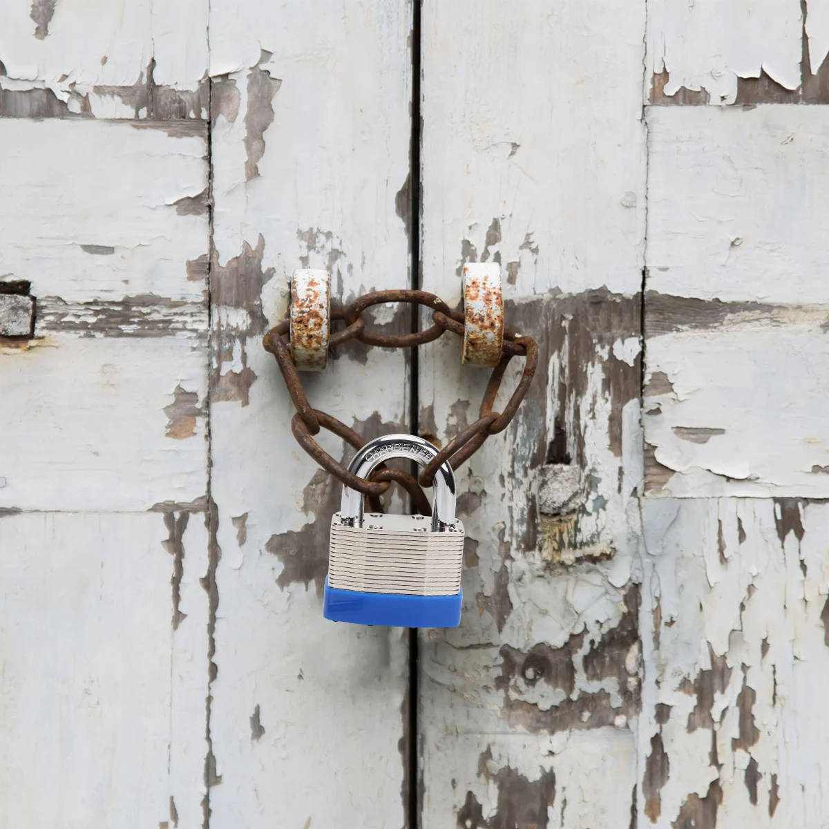 

1pc Password Luggage Body Strong Luggage Security Door Lock Four- Password Padlock For Door Lock Travel Gym School Blue