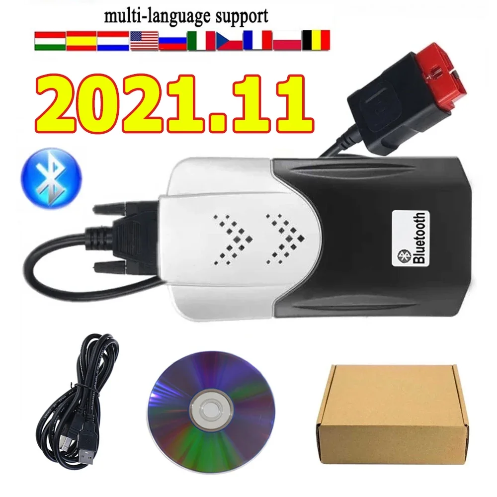 2025 Best VD DS150E CDP Bluetooth 2021.11 Keygen VdIJk Autocoms Pro TNESF DELPHIS ORPDC Car Truck Obd2 Scanner Diagnostic Tools