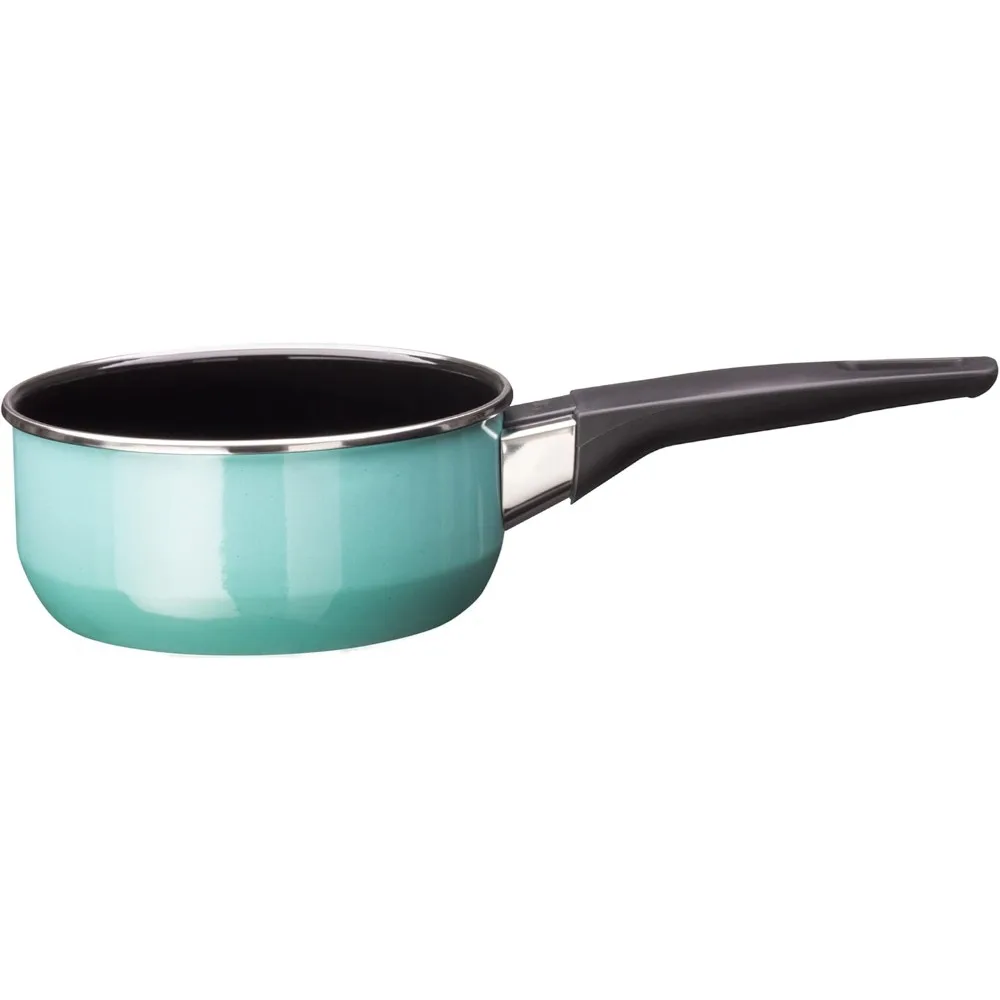 Modesto Line Saucepan 16 cm without Lid Cooking Pot 1.3 L Milk Pan Silargan Functional Ceramic Pot