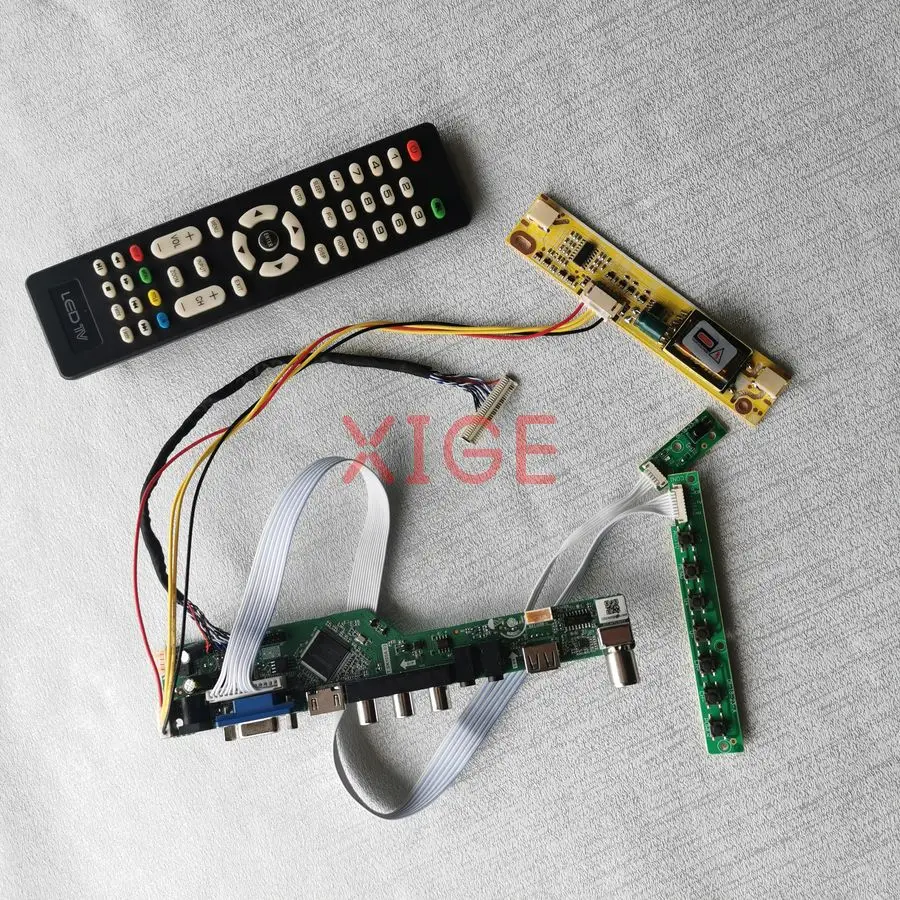 

Для M215H1 CLAA215FA03 M216H1 LTM230HT02 комплект платы привода матричного контроллера LVDS 30-контактный HDMI + VGA + AV + USB 2CCFL 1920x1080 1920*1080