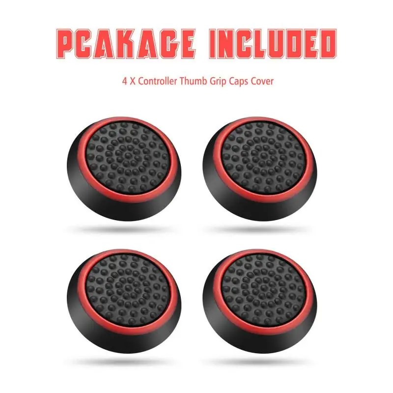 Controller Thumb Silicone Stick Grip Cap Cover For PS3 PS4 PS5 XBOX One/360/Series X Switch Pro Controllers Game Accessory