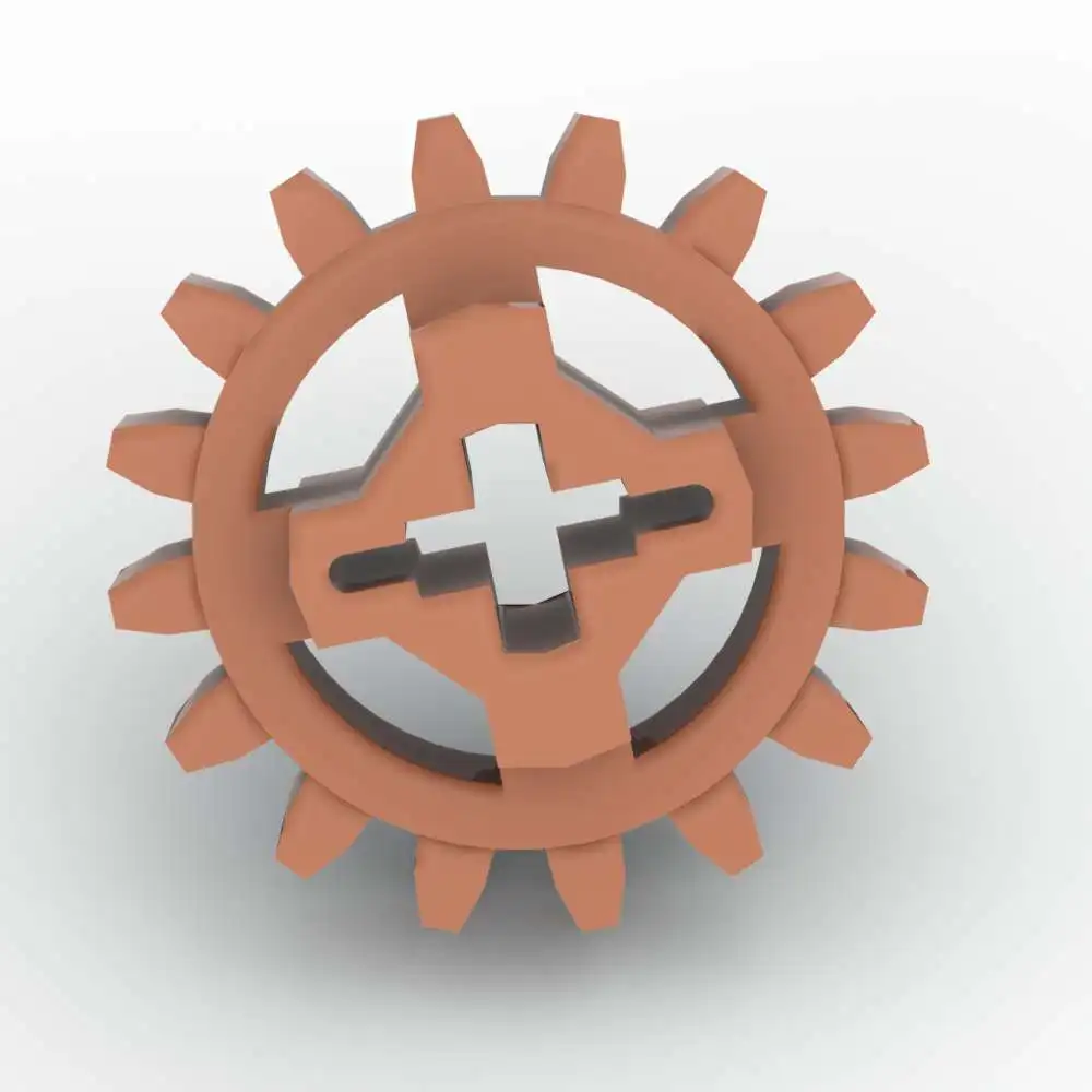 MOC 10PCS 기어 16T 94925 빌딩 블록 키트 액슬 홀 포함, 측면 파티클 교육용 장난감, 어린이 생일 선물